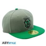 Casquette Snapback- Serpentard - Gris & Vert