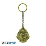 Porte-Clés Metal 3D - Emblème Poudlard
