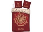 Housse de Couette Harry Potter Rouge - Hogwarts (140X200cm)