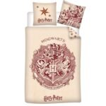 Parure de Lit Harry Potter - Poudlard (140x200cm)