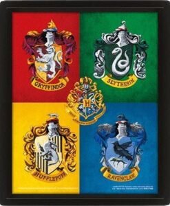 Poster Lenticulaire 3D - Blasons Colorés (26X4cm)