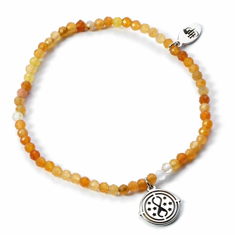 Bracelet en Perles - Retourneur de Temps (Argent)