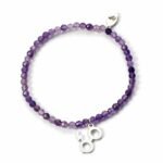 Bracelet Harry Potter en Perle - Eclair & Lunettes (Argent)