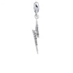 Charm + Cristaux Pour Bracelet - Eclair