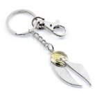 Porte-Clés Plaqué Argent - Golden Snitch