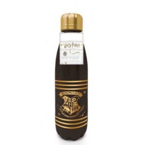 Gourde en métal Harry Potter - Noir & Or (540 ml)