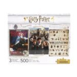 3x PuzzlesHarry Potter - Poudlard (500Pcs)