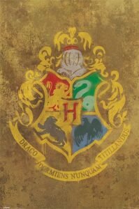 Poster Blason de Poudlard (61X91cm)