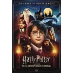 Poster Harry Potter 20 ans de Magie du Cinéma (61X91cm)