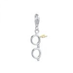 Clip Charm Pour Bracelet - Eclair & Lunettes