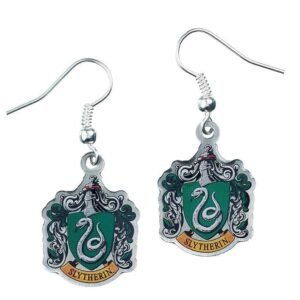 Boucles d'oreilles Pendantes - Emblème Serpentard