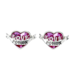 Boucles d'oreilles + Cristaux - Love Potion