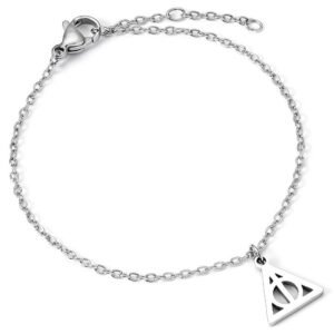 Bracelet en Acier Inoxydable - Reliques de la Mort