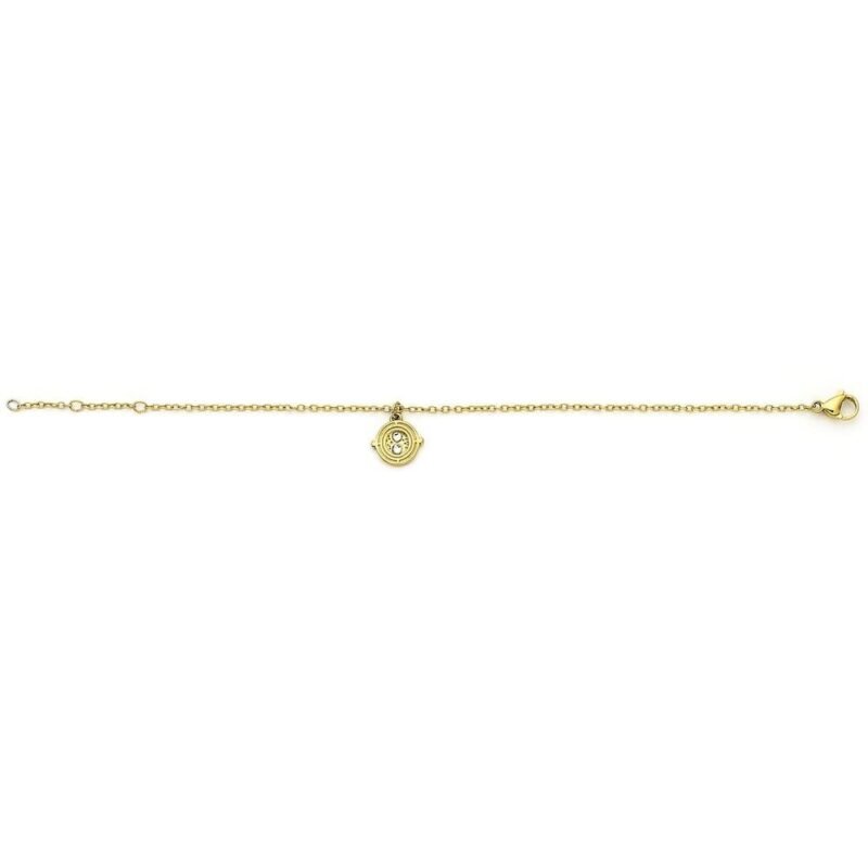 Bracelet en Acier Inoxydable Doré - Retourneur de Temps – Image 2